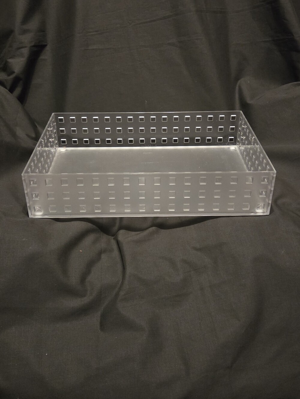 Rectangular Acrylic Organizer Tray 12x8.5x2.5"